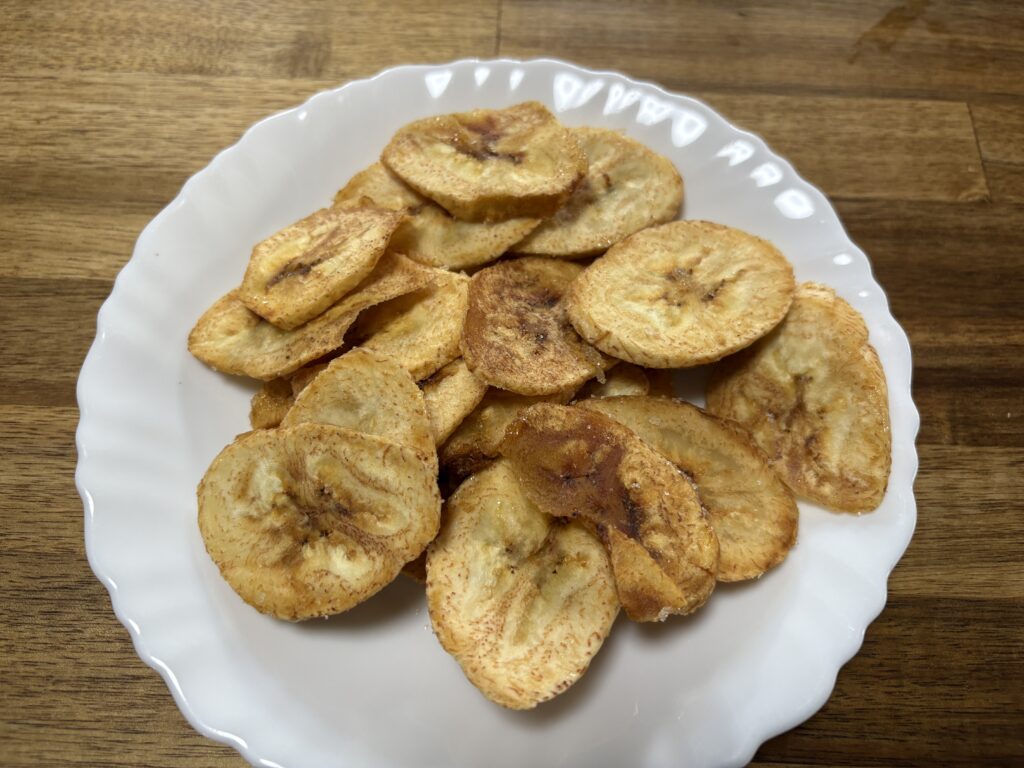 油で揚げた